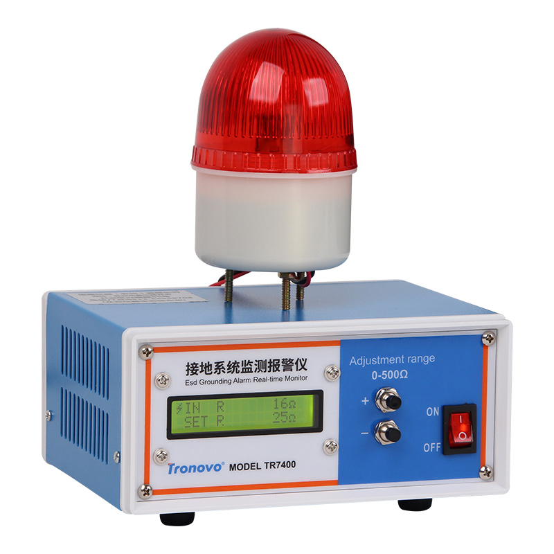 Grounding system monitoring alarm
