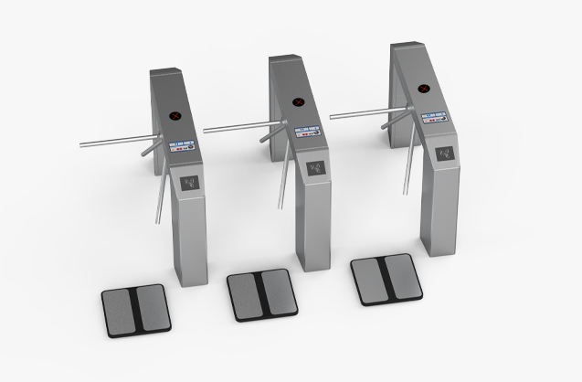 Three-roller turnstile electrostatic access control case