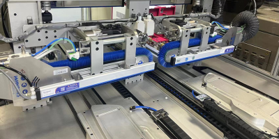 Membrane cleaning machine static eliminator case