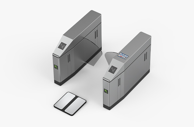 Fingerprint wing gate electrostatic access control case