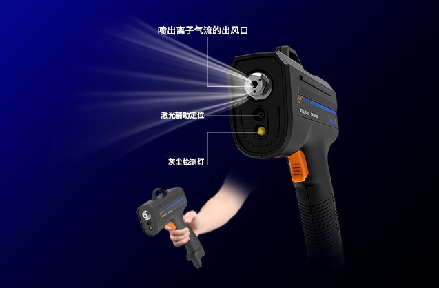 Excellent dust removal ability, dust "visualization"